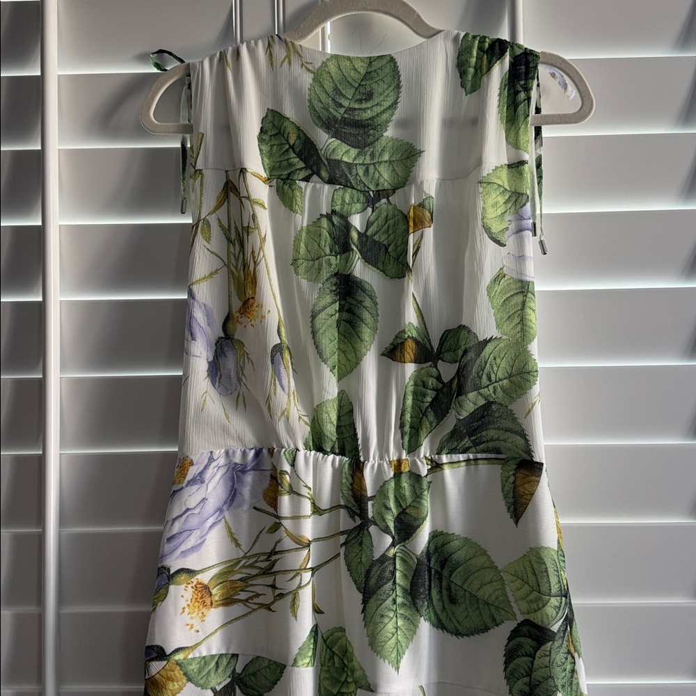 White House Black Market Ruched Midi Dress - Picture 8 of 10